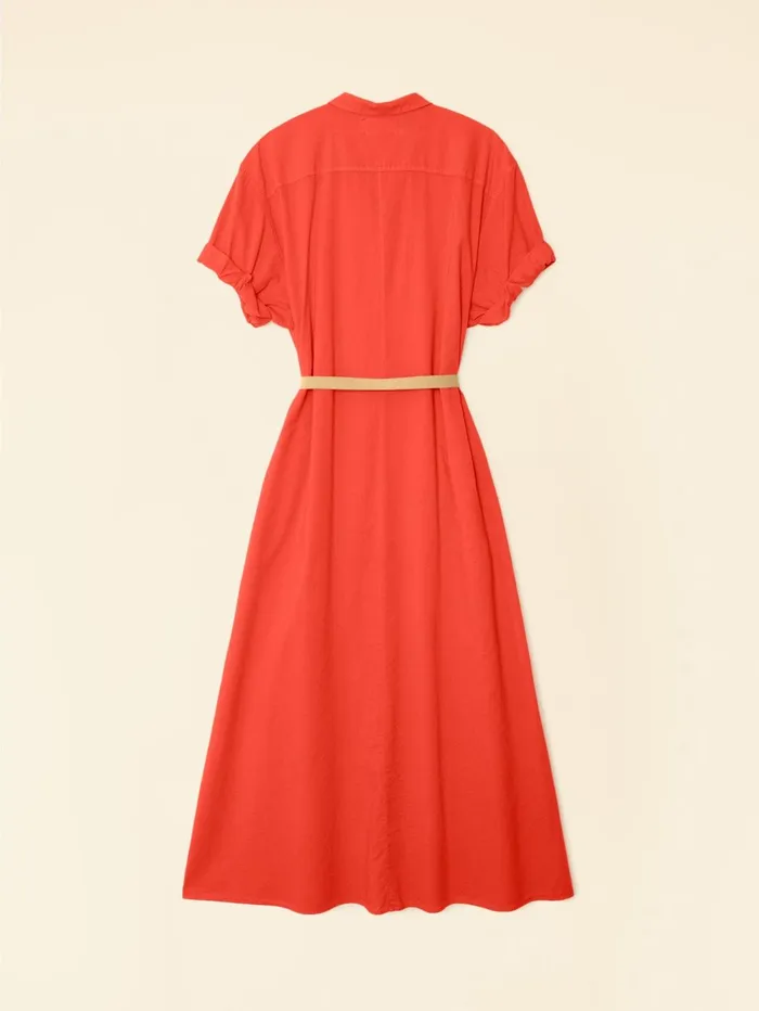XRENA Orange Sunset Linnet Dress Women Dresses XRENA Orange Sunset Linnet Dress Women Dresses
