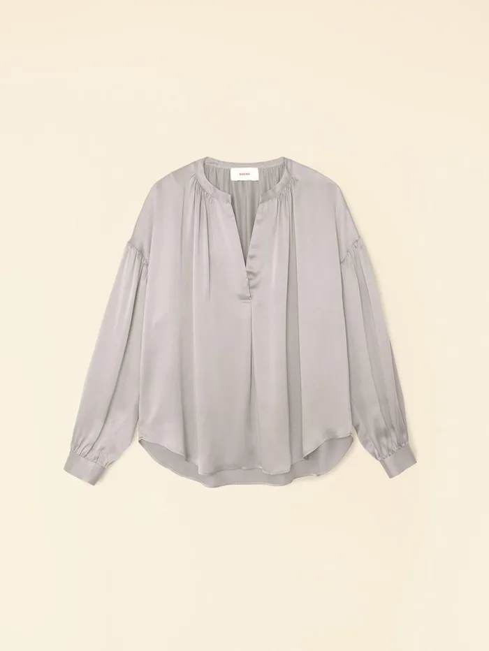 XRENA Pebble Grey Mayson Top Women Tops XRENA Pebble Grey Mayson Top Women Tops