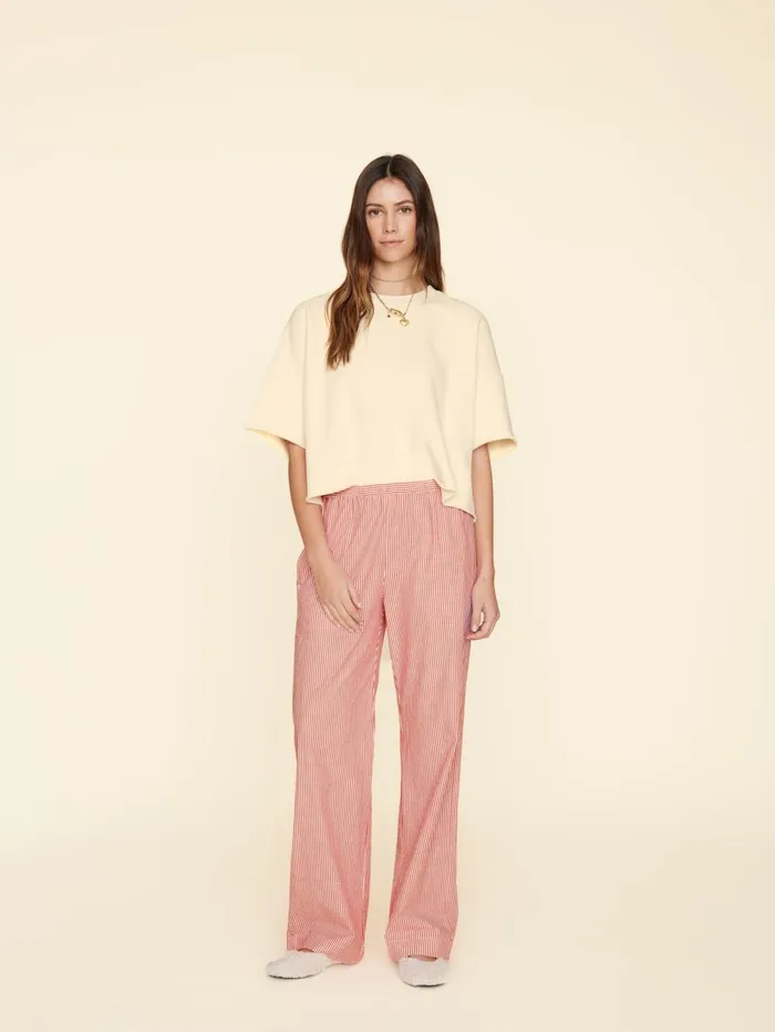 XRENA Red White Piper Pant Women Pants and Jumpsuits XRENA Red White Piper Pant Women Pants and Jumpsuits
