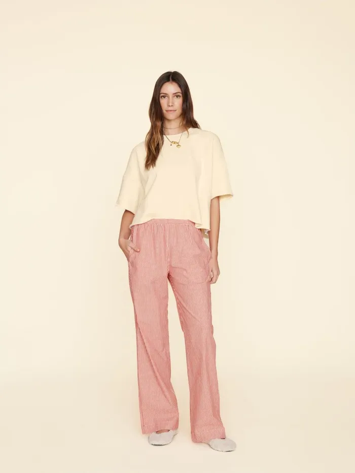 XRENA Red White Piper Pant Women Pants and Jumpsuits XRENA Red White Piper Pant Women Pants and Jumpsuits
