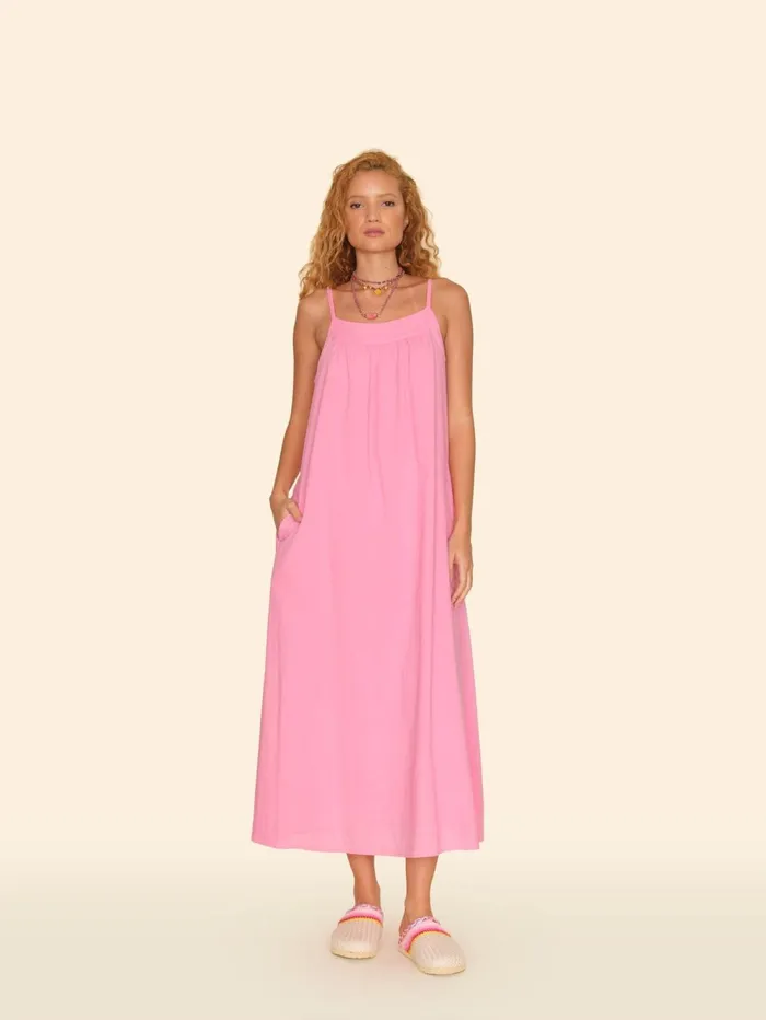 XRENA Rose Pink Tenley Dress Women Dresses