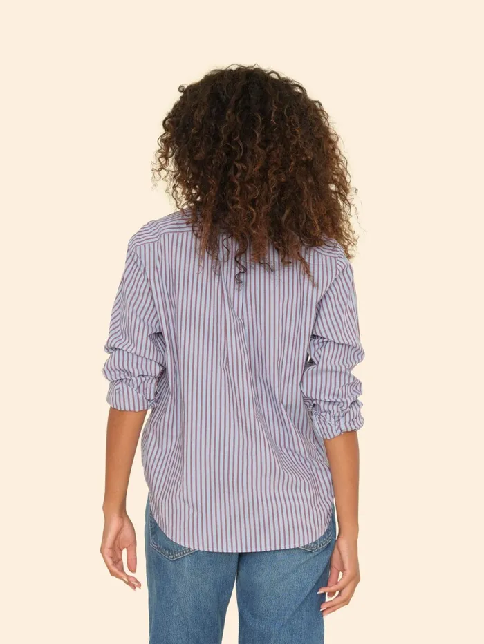 XRENA Skyline Plum Quinn Shirt Women Shirts XRENA Skyline Plum Quinn Shirt Women Shirts
