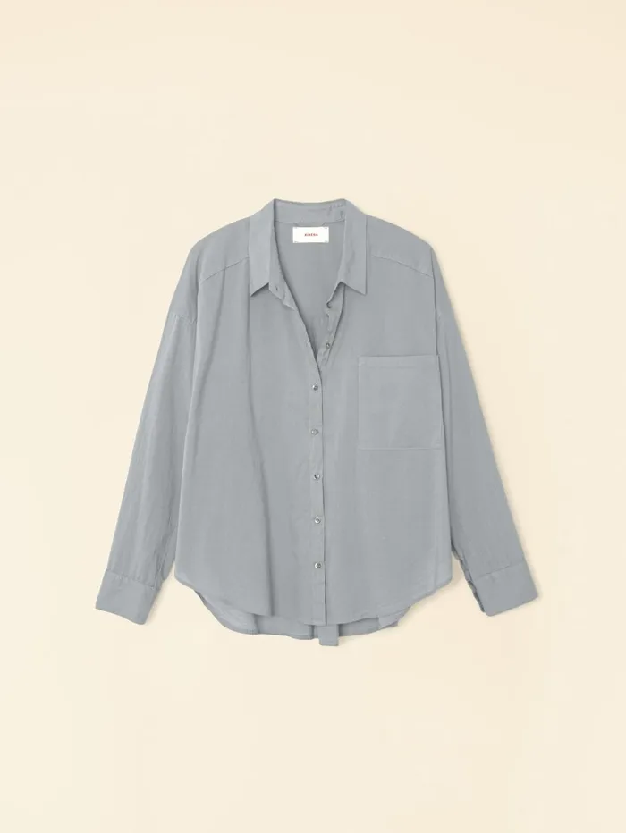 XRENA Stone Grey Jordy Shirt Women Shirts XRENA Stone Grey Jordy Shirt Women Shirts