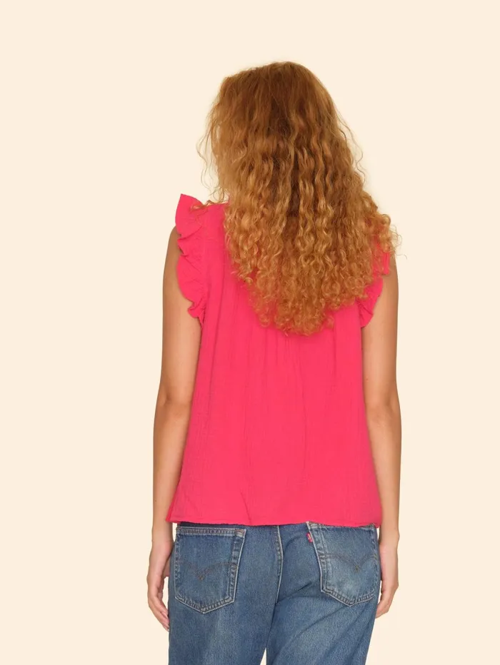 XRENA Sweet Pea Bex Gauze Top Women Tops XRENA Sweet Pea Bex Gauze Top Women Tops