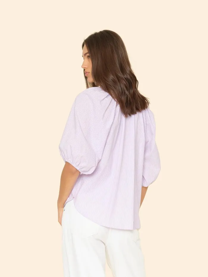 XRENA Violet White Jules Top Women Tops XRENA Violet White Jules Top Women Tops