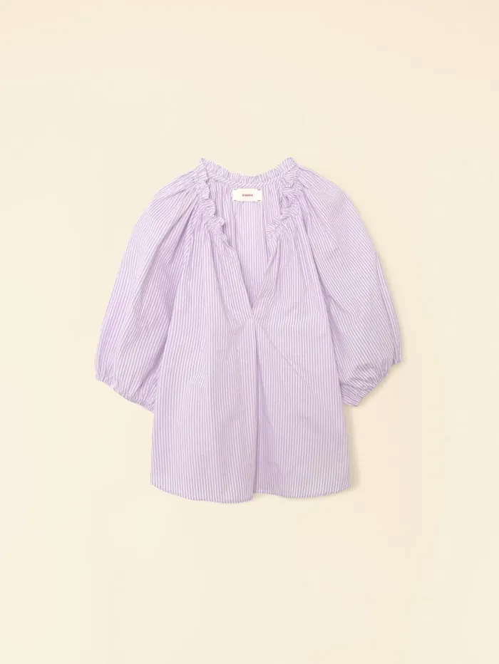 XRENA Violet White Jules Top Women Tops XRENA Violet White Jules Top Women Tops