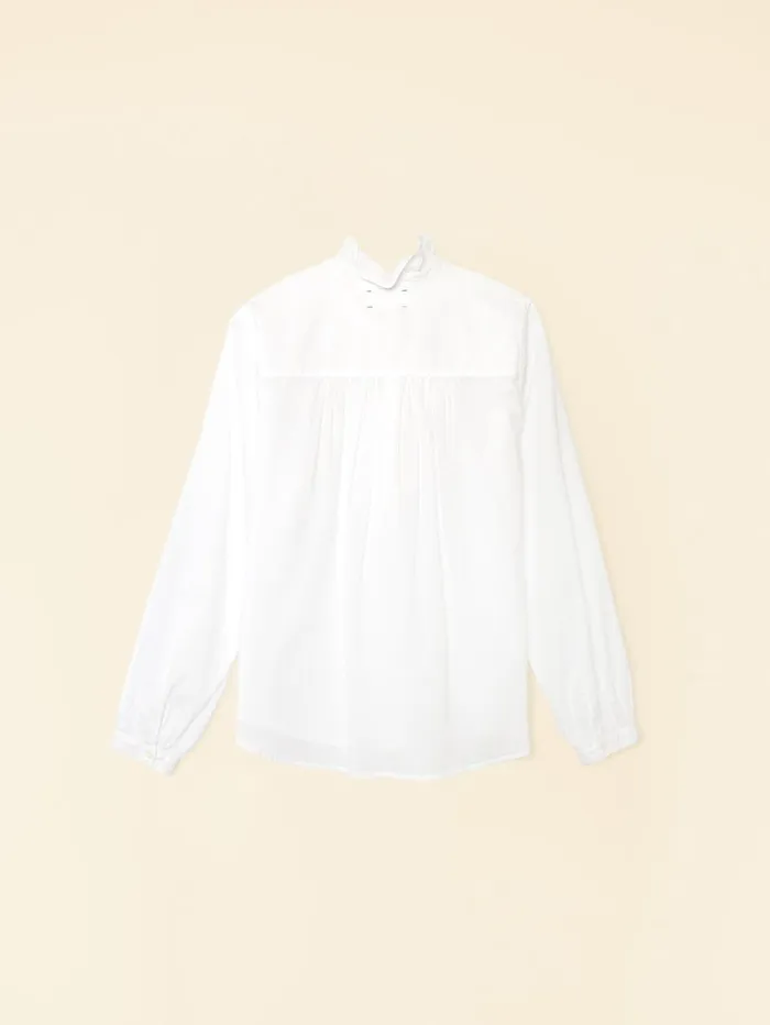 XRENA White Caspian Top Women Tops XRENA White Caspian Top Women Tops