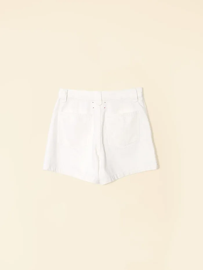 XRENA White Dez Denim Short Women Shorts XRENA White Dez Denim Short Women Shorts
