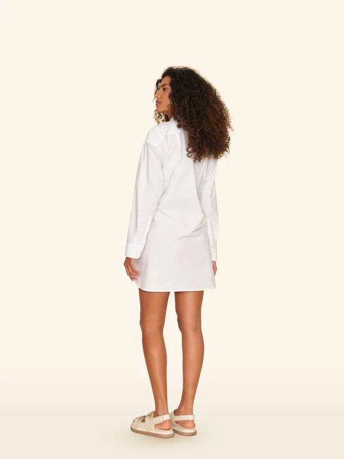 XRENA White Mills Dress Women Dresses XRENA White Mills Dress Women Dresses