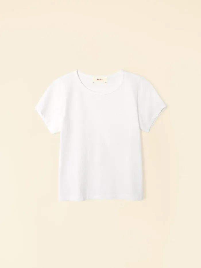 XRENA White Pixie Tee Women Sweats and Tees XRENA White Pixie Tee Women Sweats and Tees