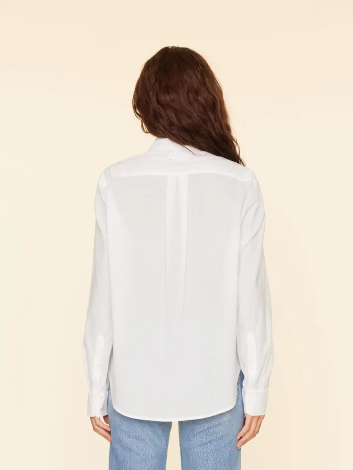 XRENA White Quinn Shirt Women Shirts XRENA White Quinn Shirt Women Shirts