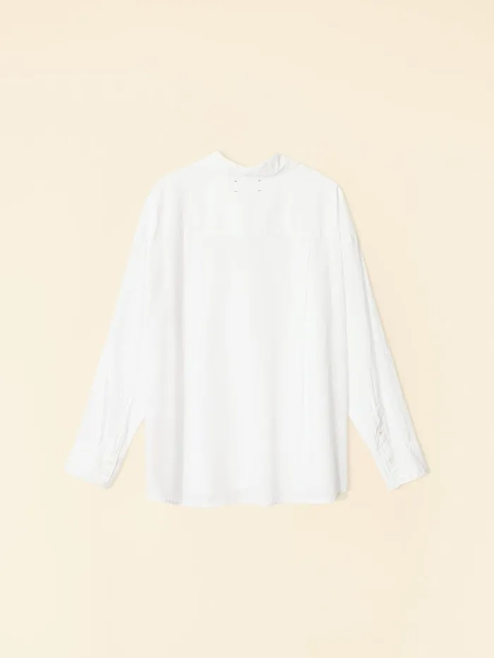 XRENA White Quinn Shirt Women Shirts XRENA White Quinn Shirt Women Shirts