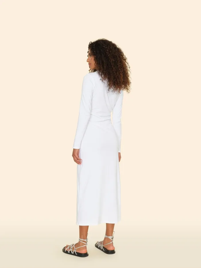 XRENA White Wiley Dress Women Dresses XRENA White Wiley Dress Women Dresses