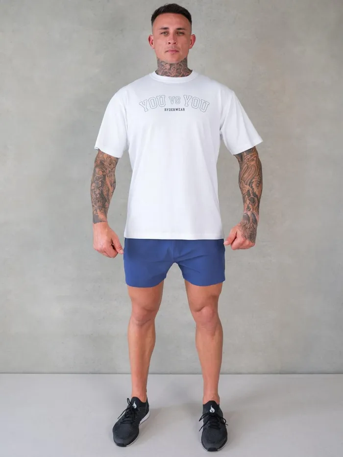 You Vs You Oversized TShirt 8211 White Men Ryderwear TShirts