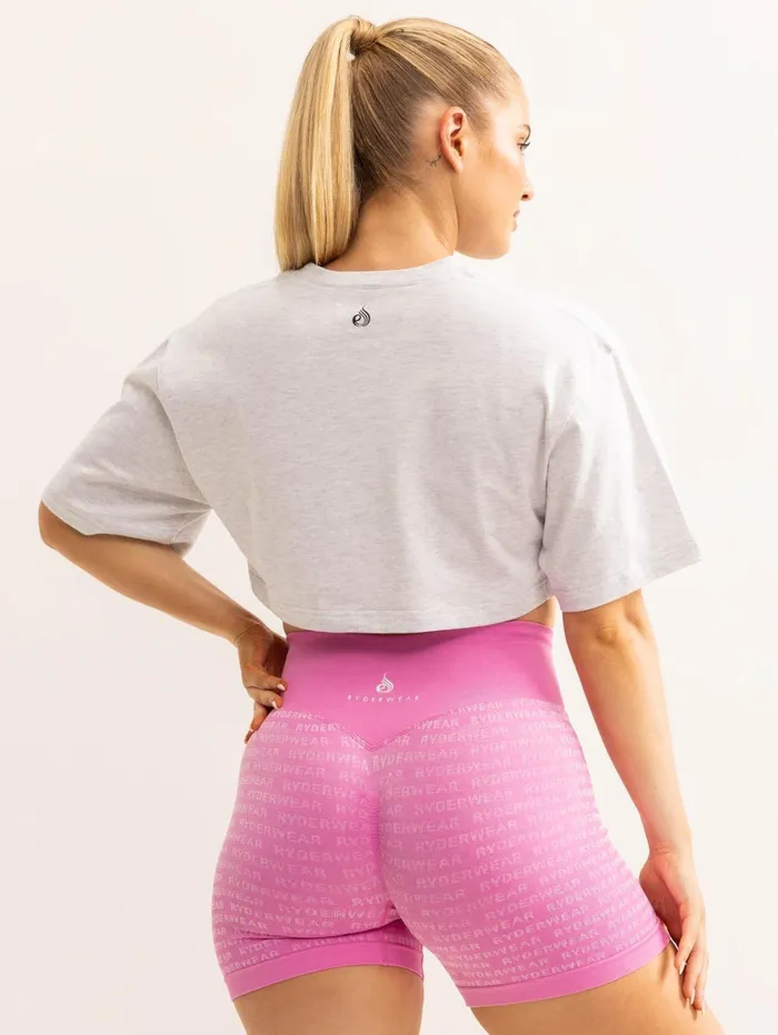 You Vs You TShirt 8211 Snow Marl Women Ryderwear TShirts