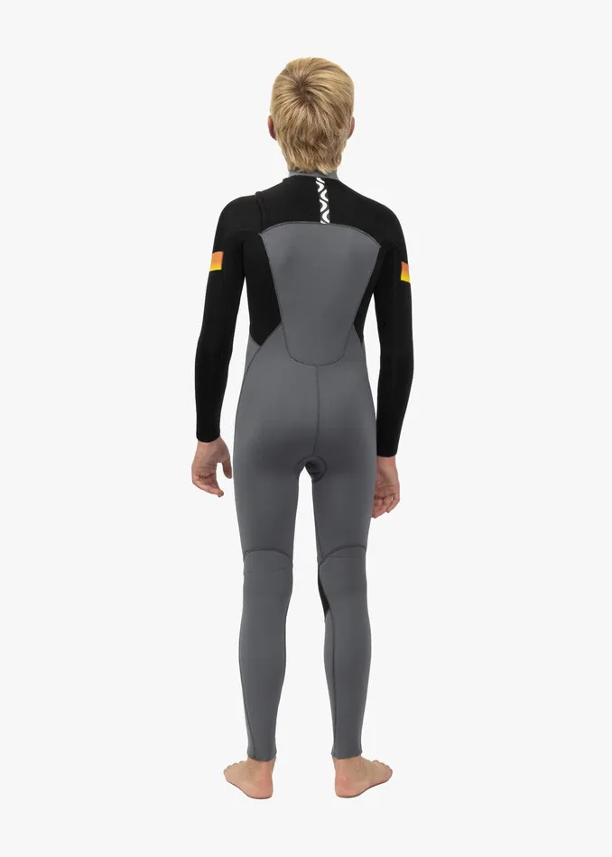 Youth Vissla 7 Seas Boys Raditude 32 Full Chest Zip Wetsuit Gunmetal Youth Vissla 7 Seas Boys Raditude 32 Full Chest Zip Wetsuit Gunmetal