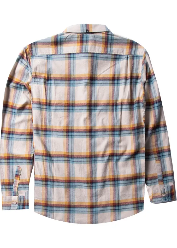Youth Vissla Central Coast Boys Ls Flannel DUNE Youth Vissla Central Coast Boys Ls Flannel DUNE