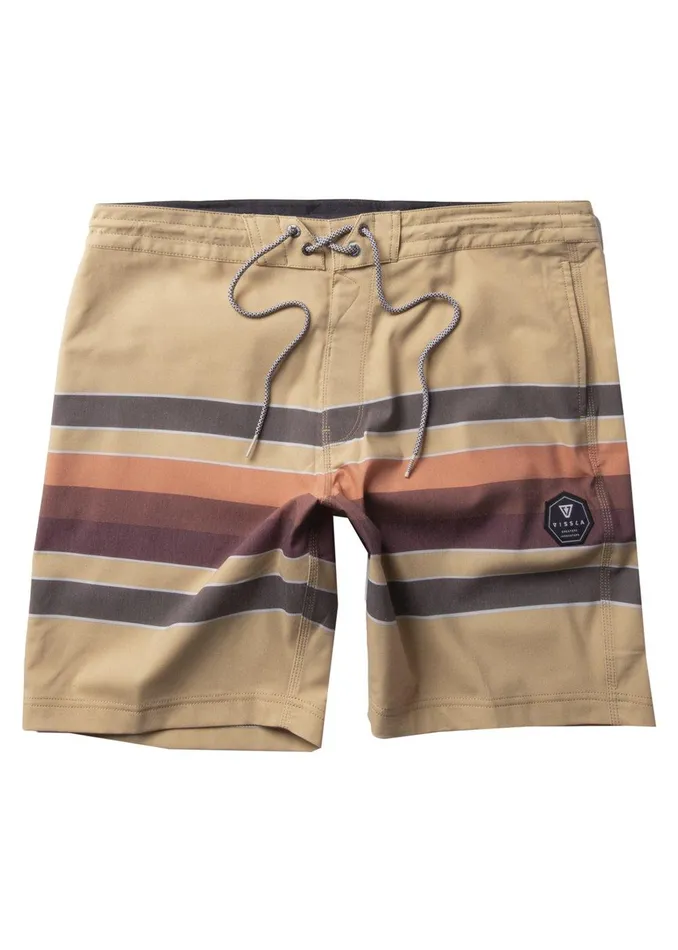 Youth Vissla Fist Bump 17034 Boys Boardshort OCHRE