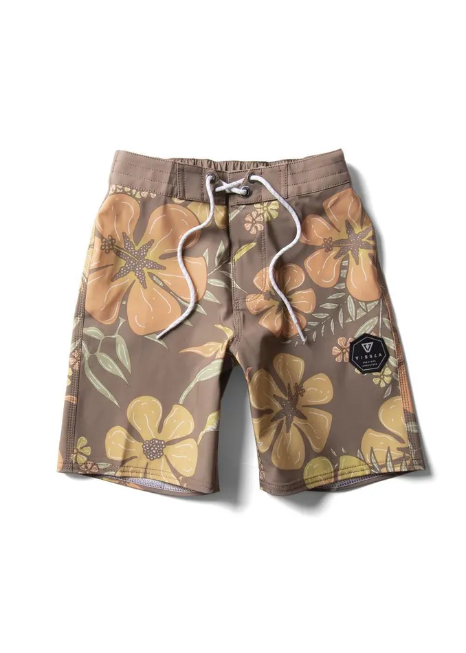 Youth Vissla Garden Isle 13034 Kids Boardshort Kangaroo