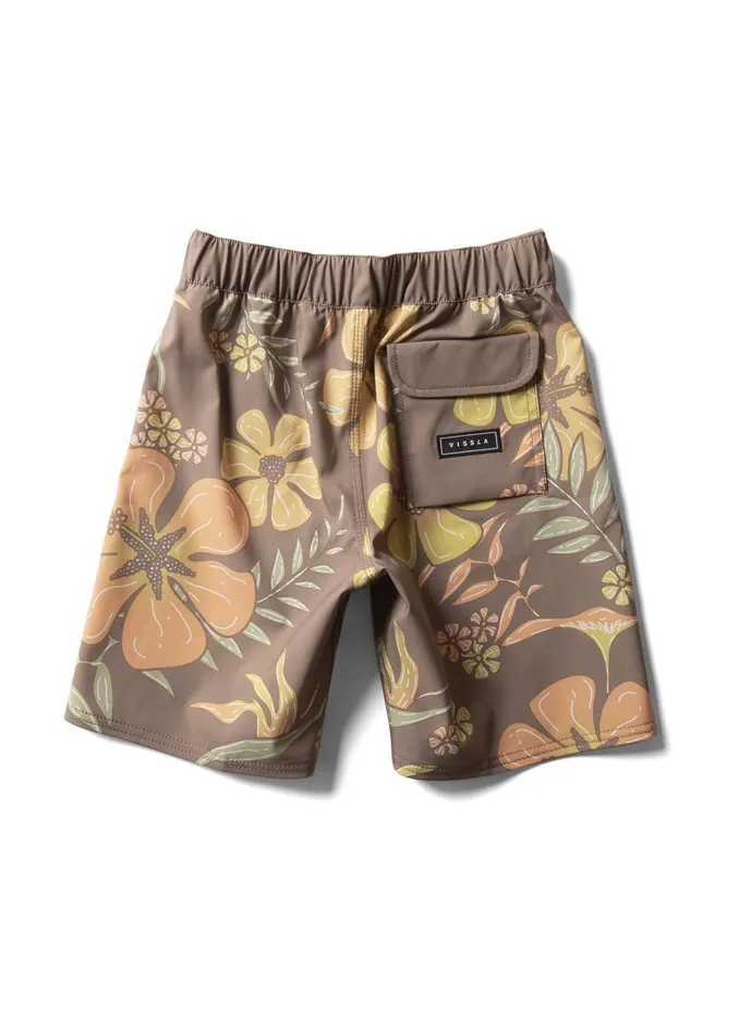 Youth Vissla Garden Isle 13034 Kids Boardshort Kangaroo Youth Vissla Garden Isle 13034 Kids Boardshort Kangaroo