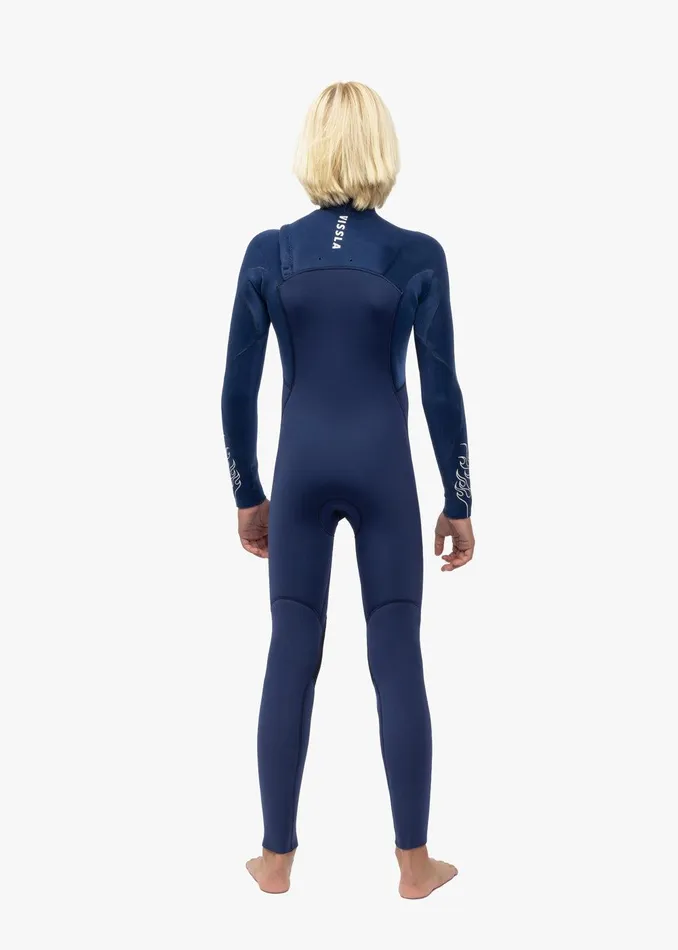 Youth Vissla High Seas Boys Fire 43 Full Chest Zip Wetsuit DEEP ROYAL Youth Vissla High Seas Boys Fire 43 Full Chest Zip Wetsuit DEEP ROYAL