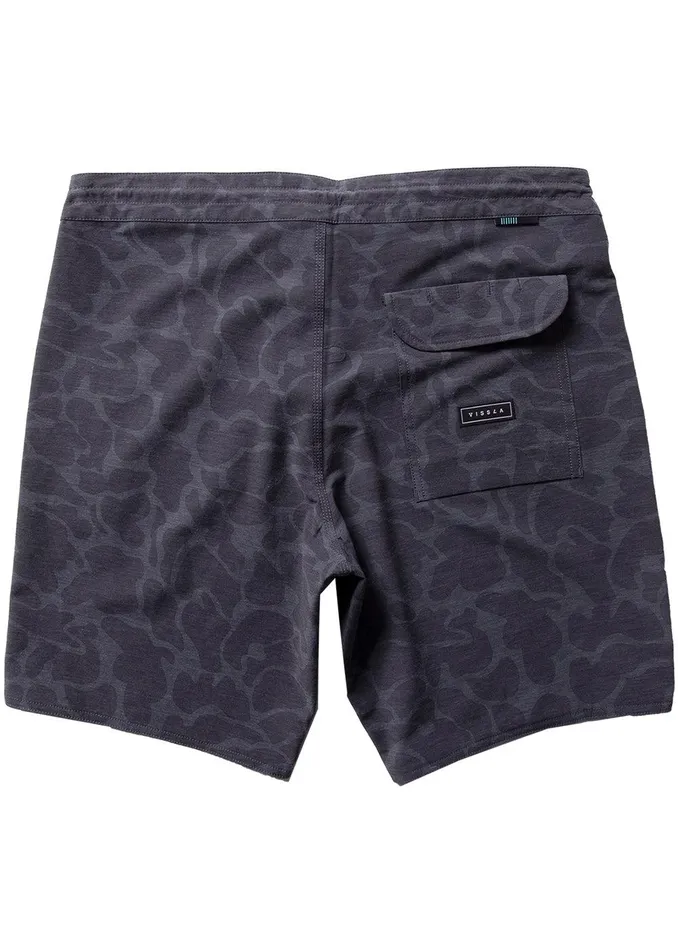 Youth Vissla Solid Sets 17034 Boys Boardshort BLACK CAMO