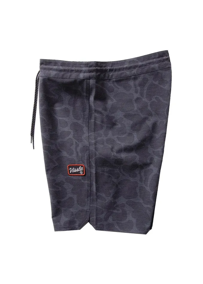 Youth Vissla Solid Sets 17034 Boys Boardshort BLACK CAMO