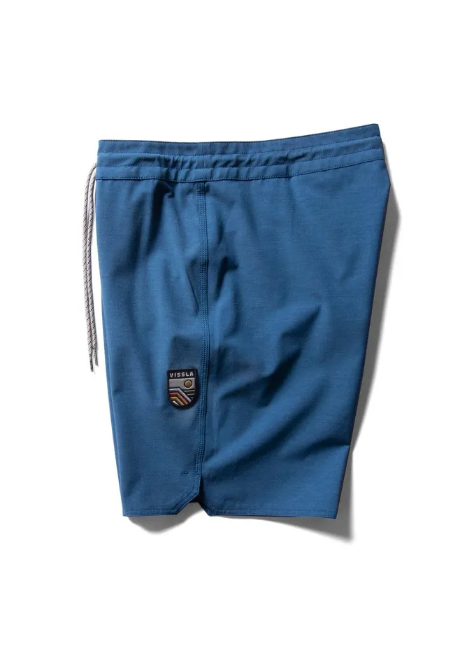 Youth Vissla Solid Sets 17034 Boys Boardshort Ocean Blue Youth Vissla Solid Sets 17034 Boys Boardshort Ocean Blue