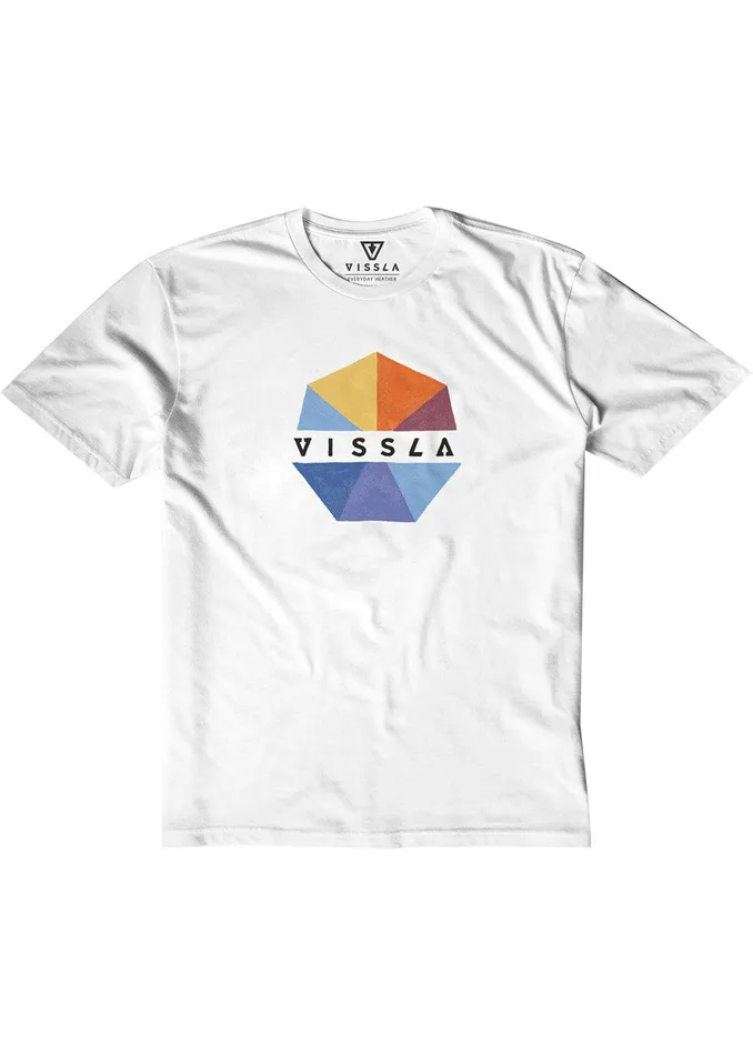Youth Vissla Spectrum Ii Boys Tee White